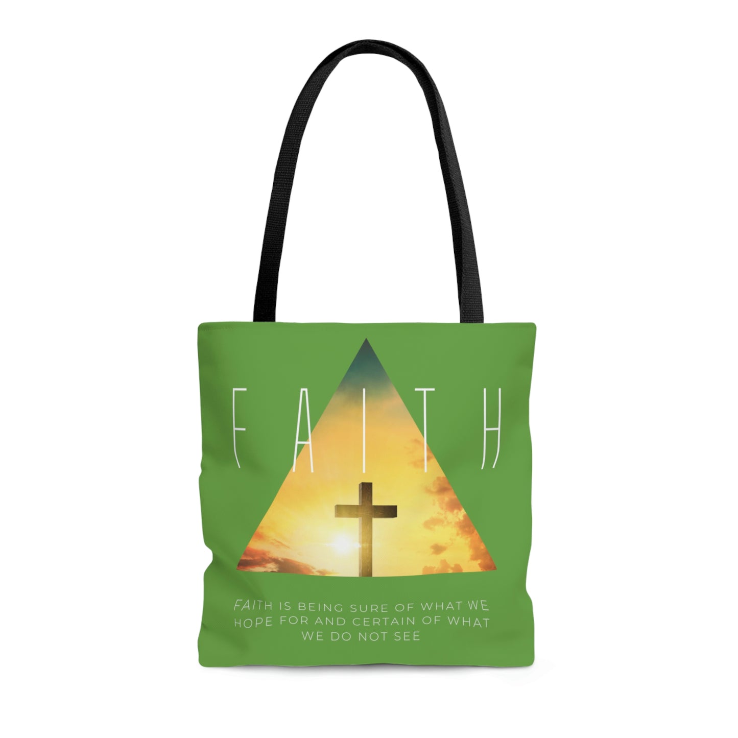 Faith Tote Bag (Green)