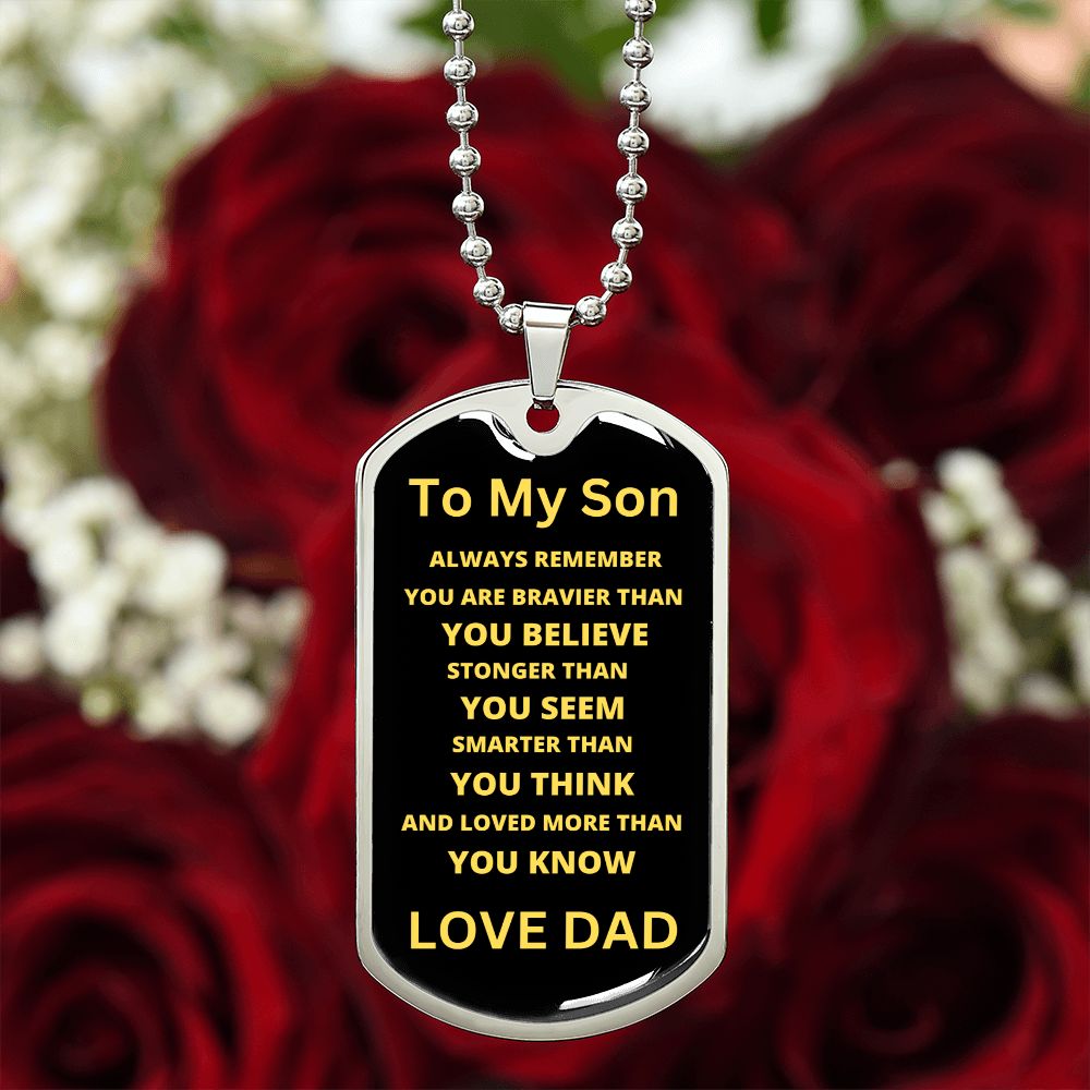 Surprise your son with this beautiful necklace