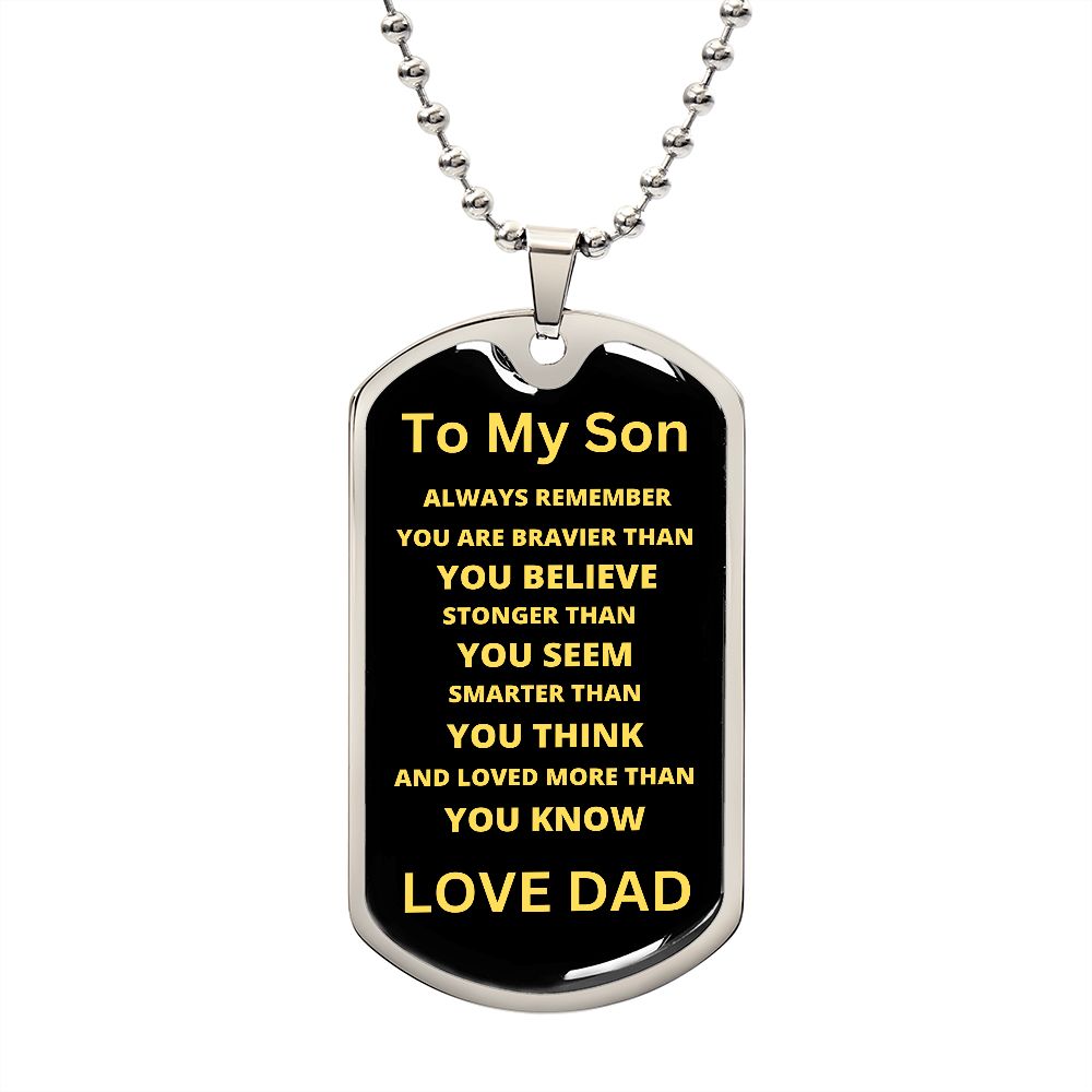 Surprise your son with this beautiful necklace