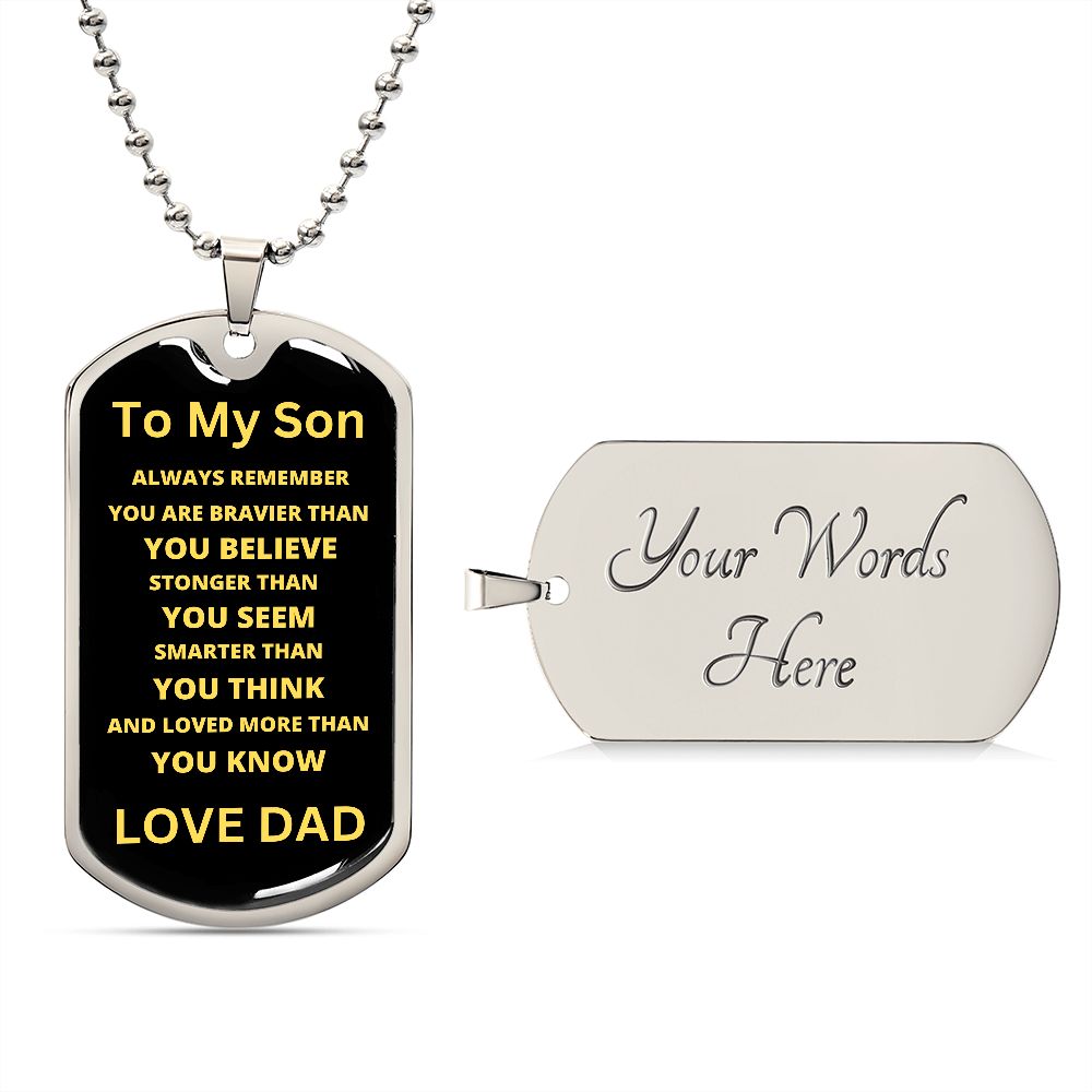 Surprise your son with this beautiful necklace