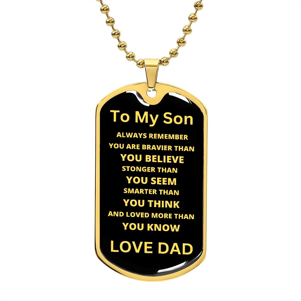 Surprise your son with this beautiful necklace
