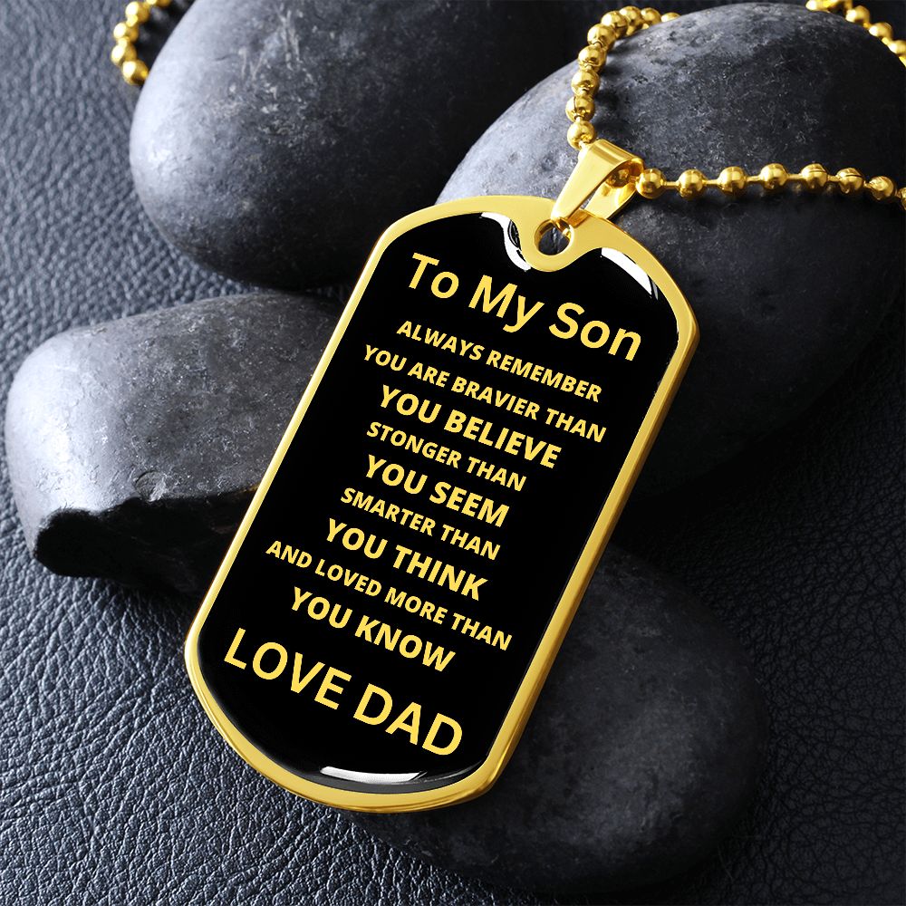 Surprise your son with this beautiful necklace