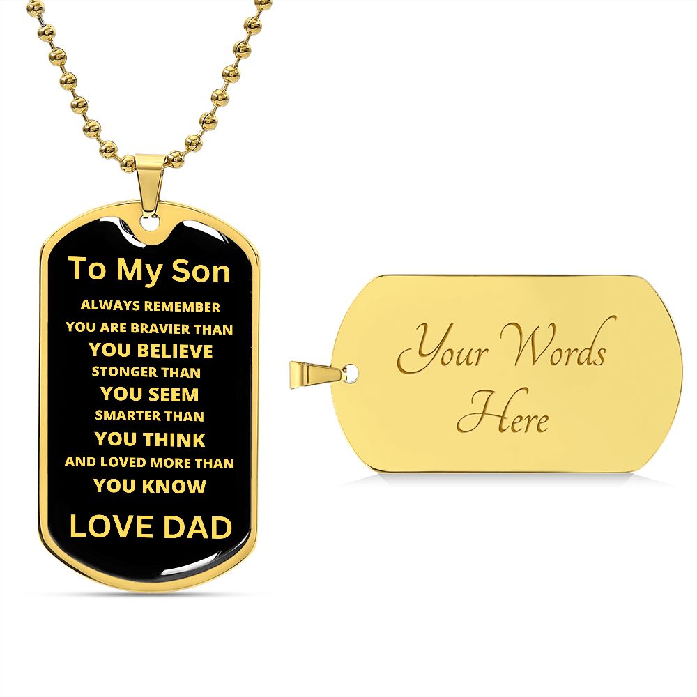 Surprise your son with this beautiful necklace