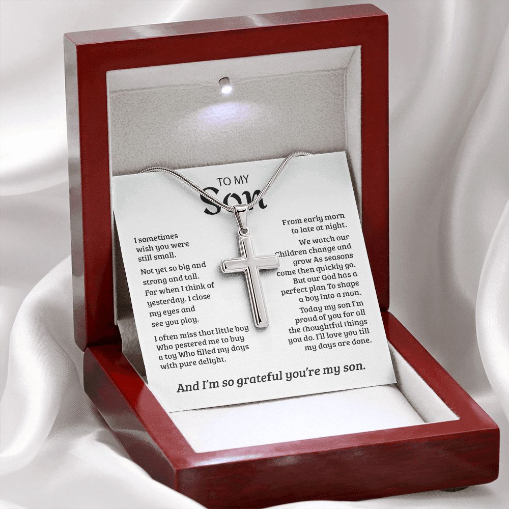 My Son | So Grateful - Stainless Steel Necklace