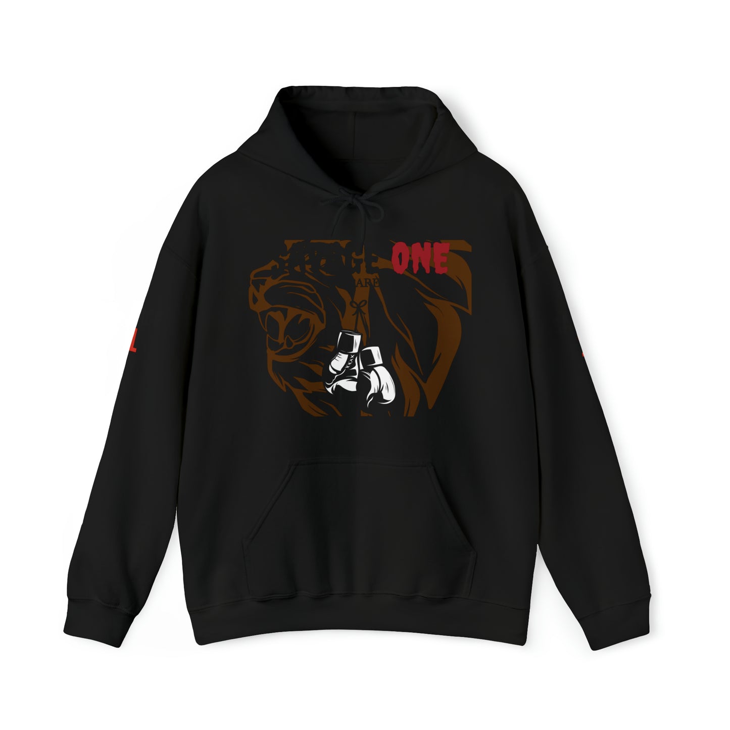 Savage ONE Sports Hooded Sweatshirt (Golden Gloves)