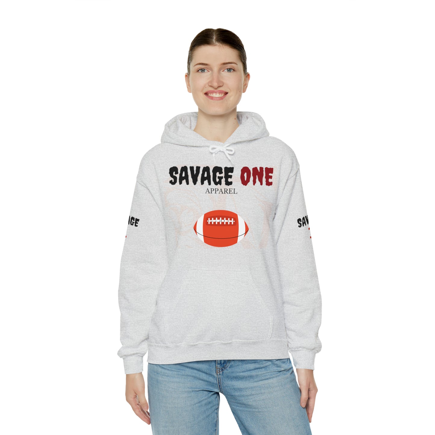 Savage ONE Sports Hooded Sweatshirt (Football)