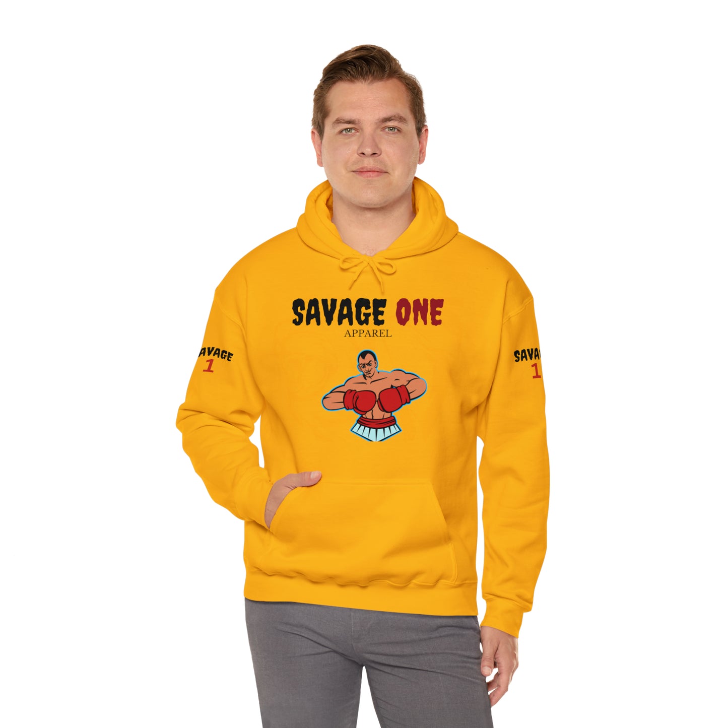 Savage ONE Sports Hooded Sweatshirt (Boxing)