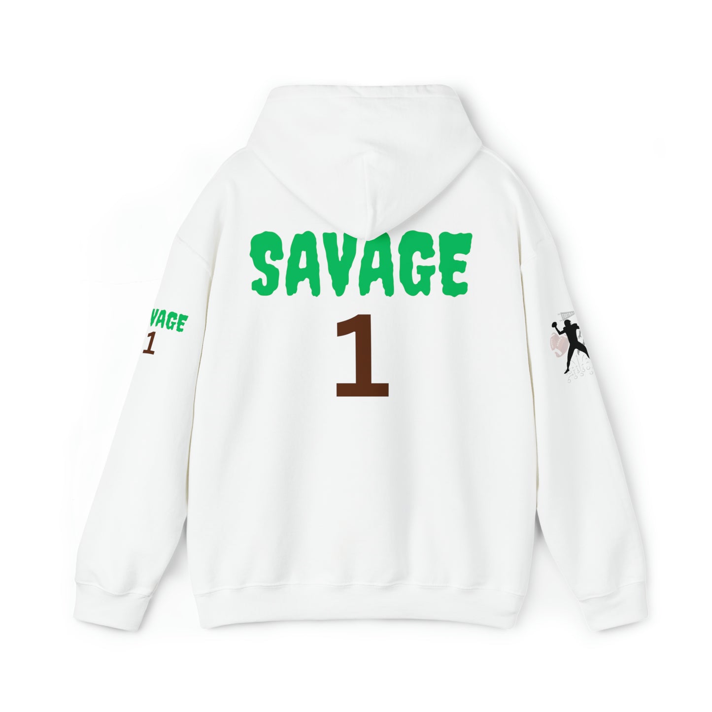 Savage ONE  Hooded Sweatshirt (Football Edition)