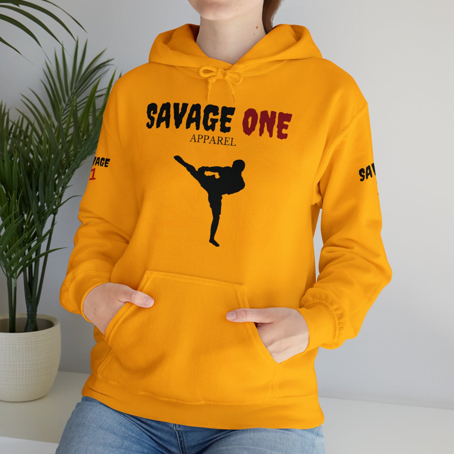 Savage ONE Sports Hooded Sweatshirt (Martial Arts)