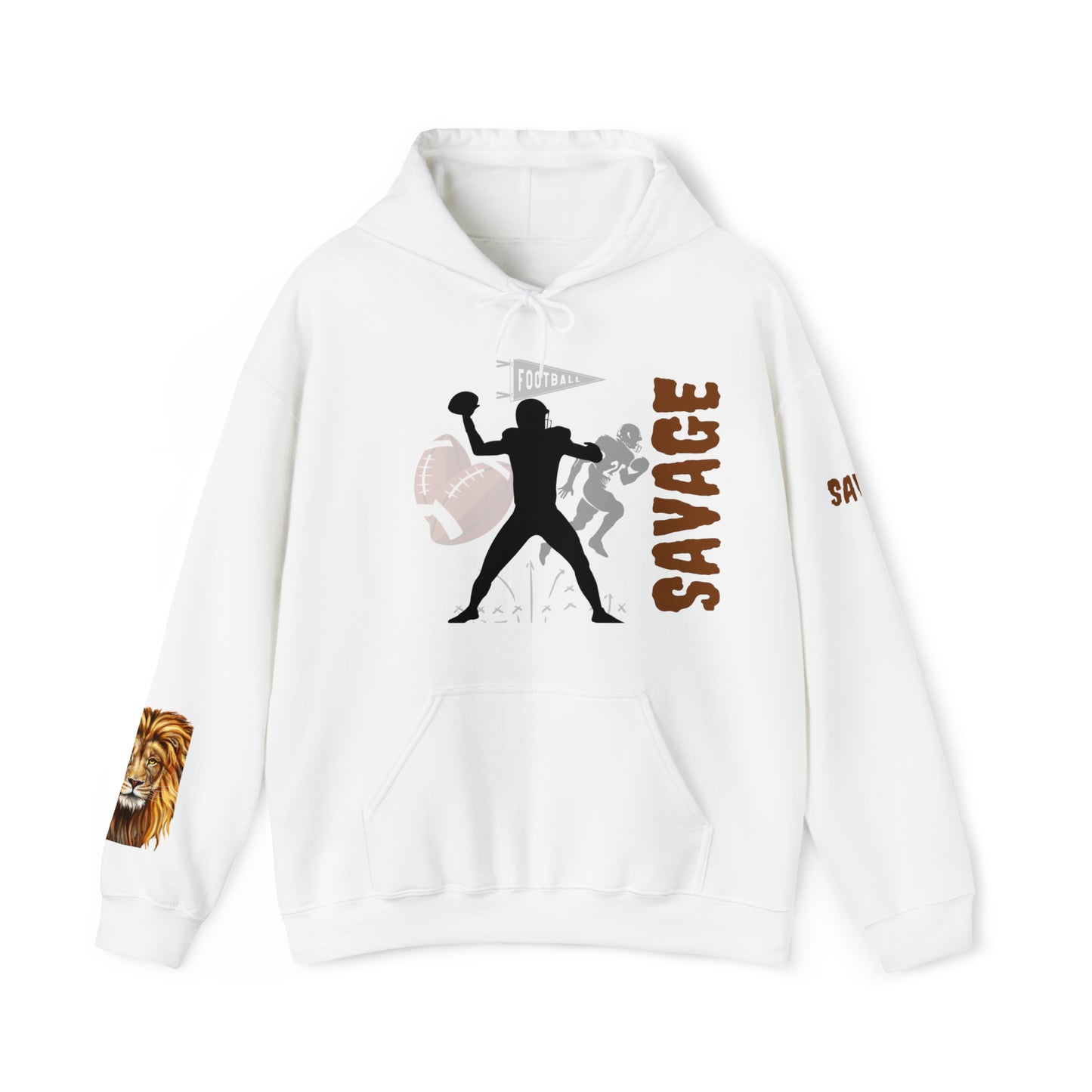 Savage ONE  Hooded Sweatshirt (Football Edition)