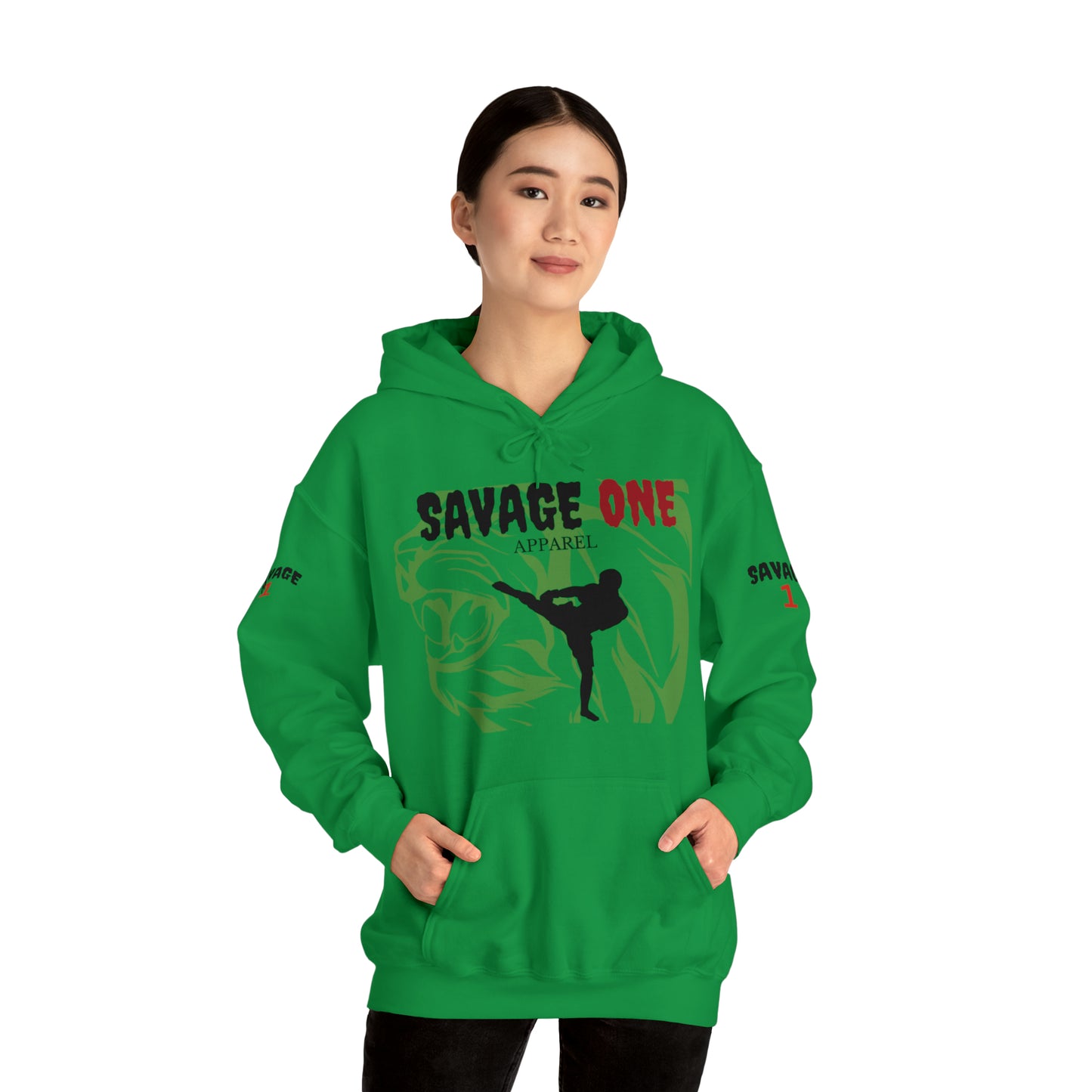 Savage ONE Sports Hooded Sweatshirt (Martial Arts)