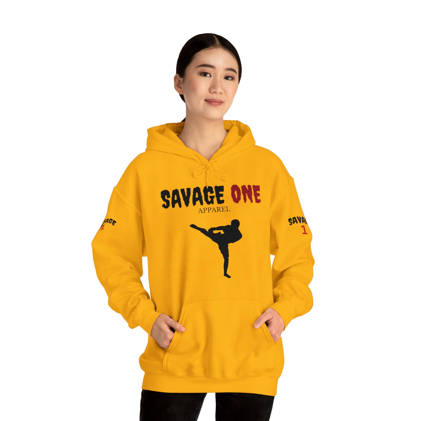 Savage ONE Sports Hooded Sweatshirt (Martial Arts)