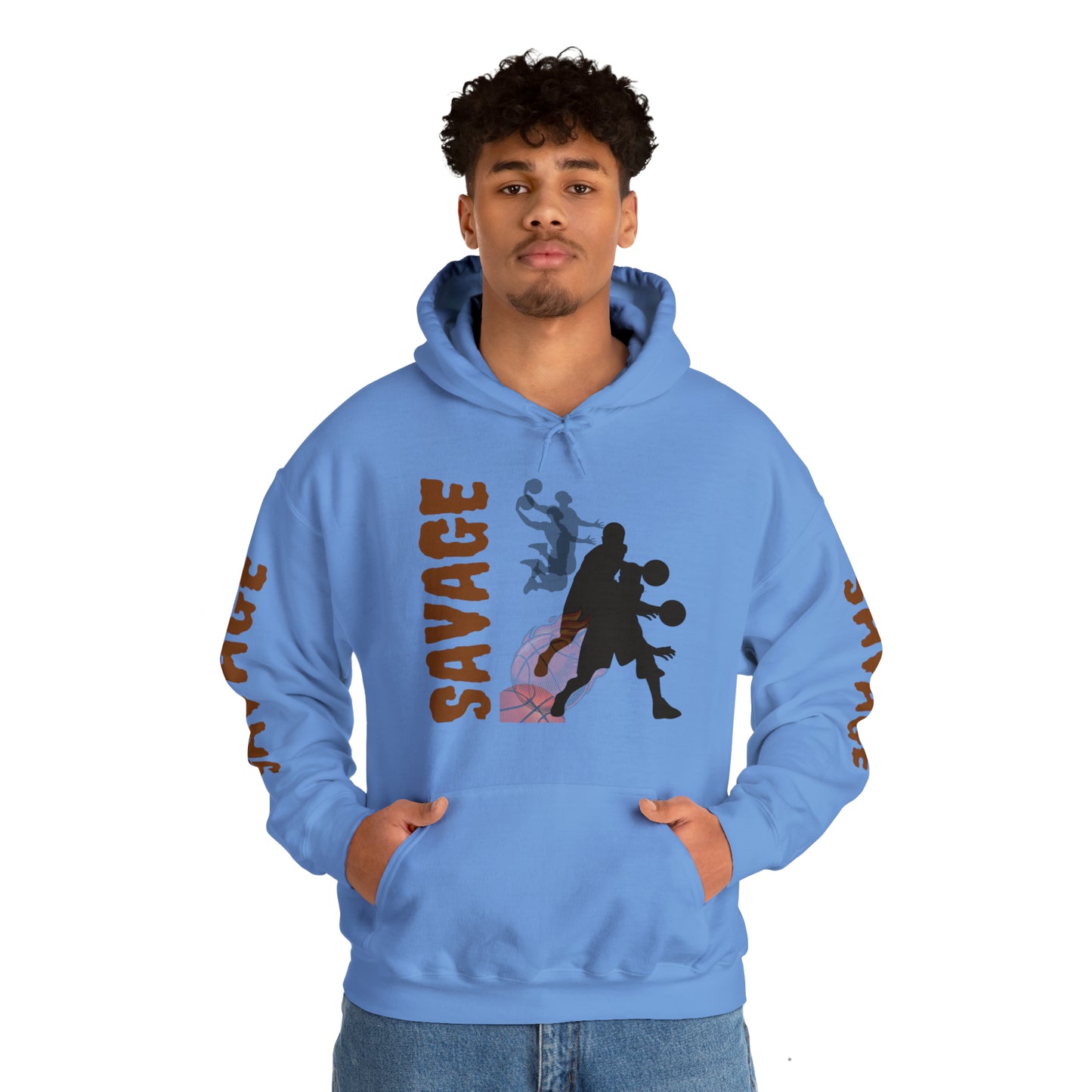 Savage ONE  Hooded Sweatshirt (B-Ball Edition)