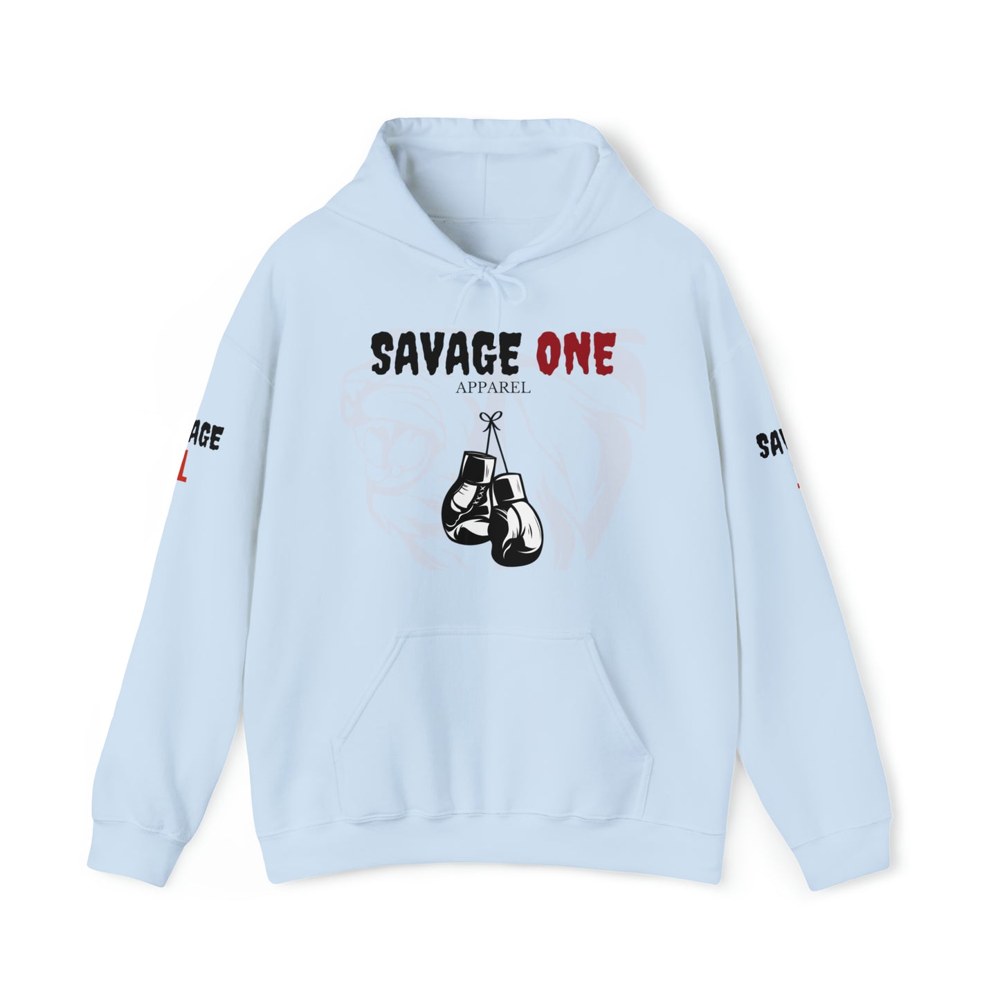 Savage ONE Sports Hooded Sweatshirt (Golden Gloves)