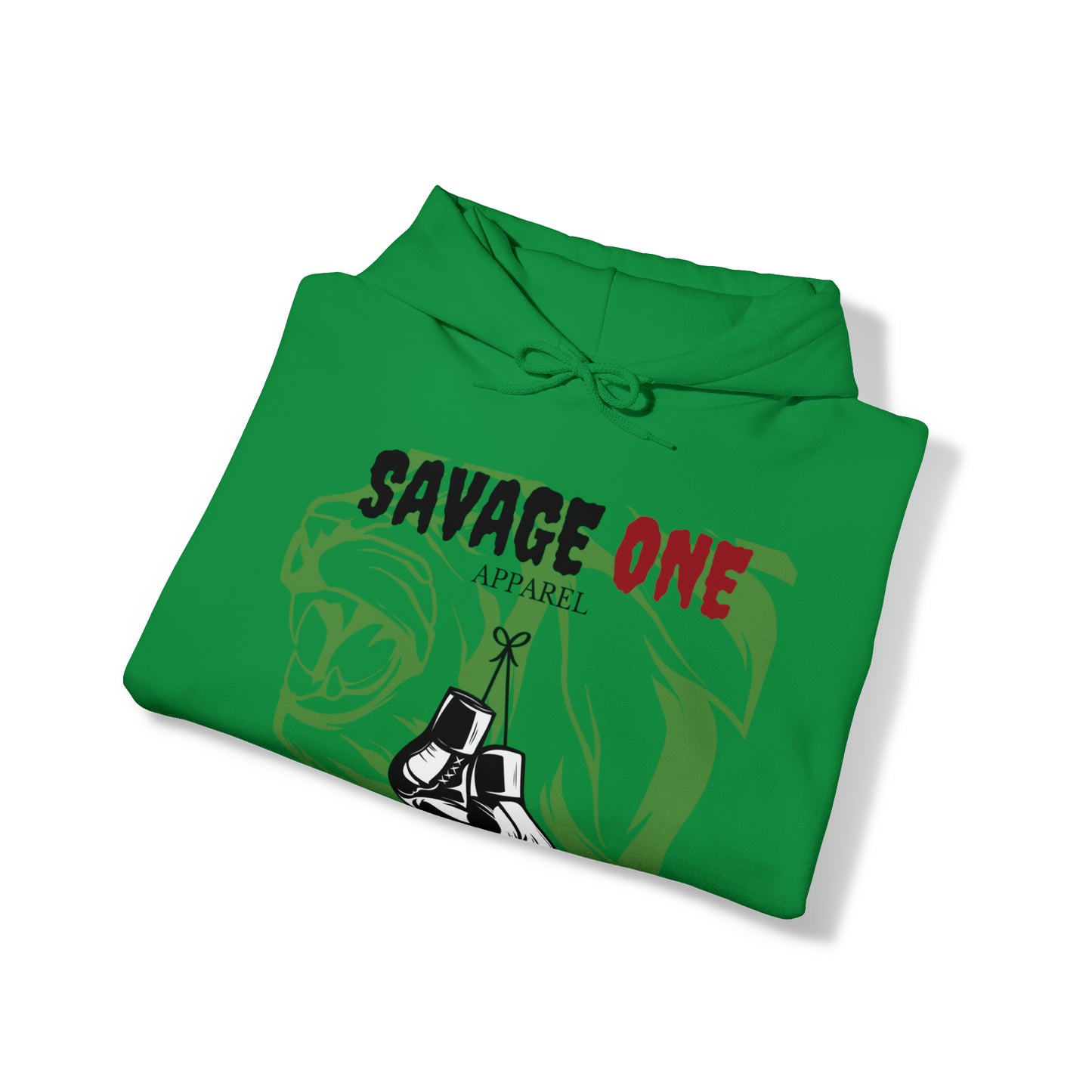 Savage ONE Sports Hooded Sweatshirt (Golden Gloves)