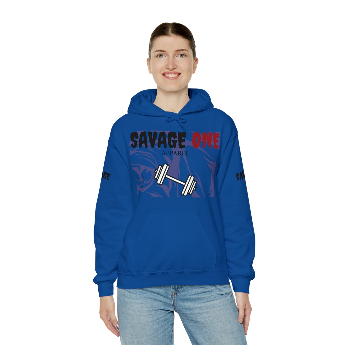 Savage ONE Sports Hooded Sweatshirt (Weightlifting)