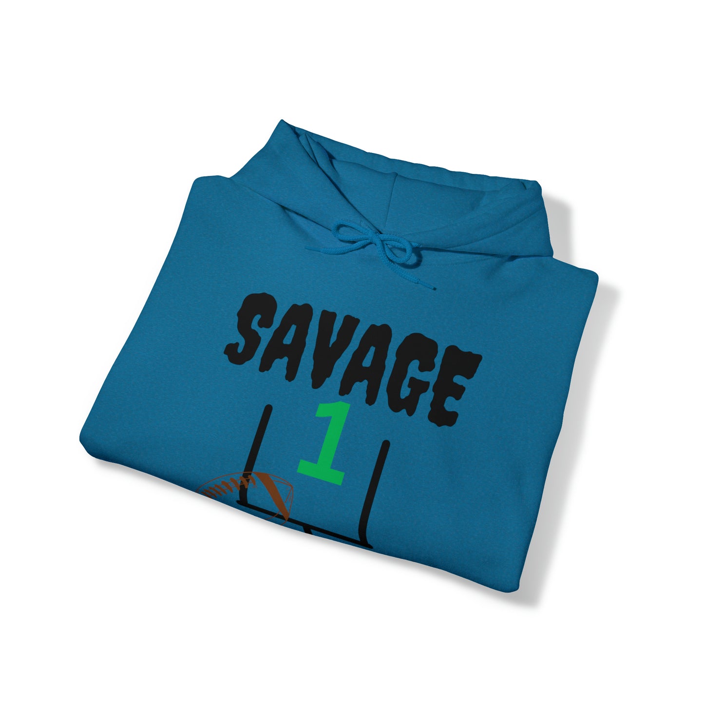 Savage ONE  Hooded Sweatshirt (Football Edition)