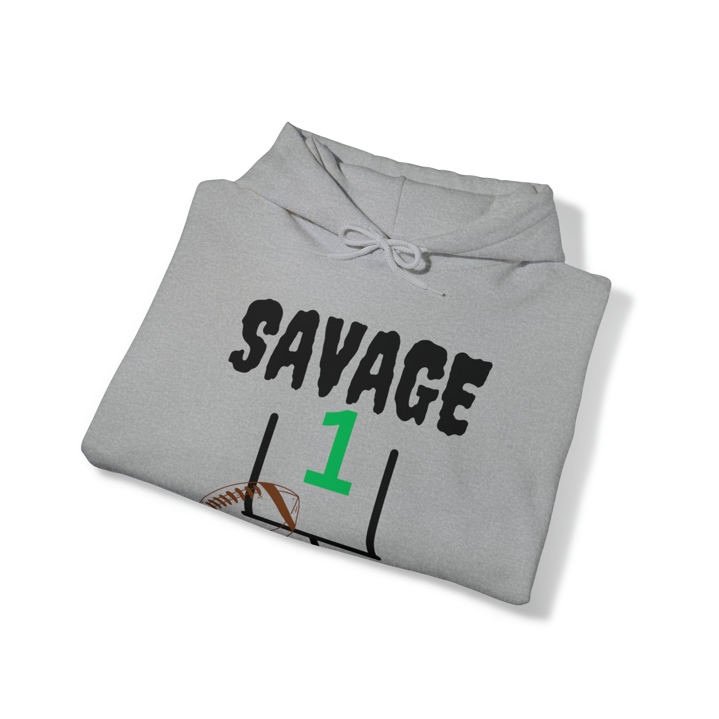 Savage ONE  Hooded Sweatshirt (Football Edition)