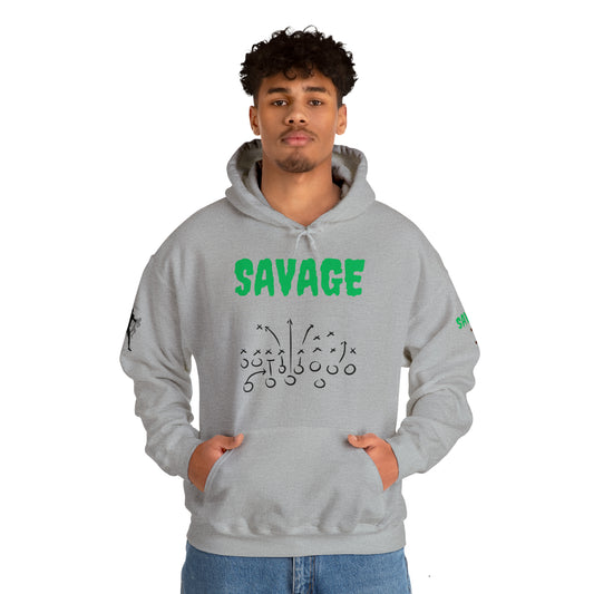 Savage ONE  Hooded Sweatshirt (Football Edition)