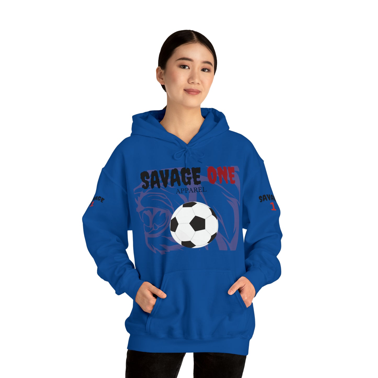 Savage ONE Sports Hooded Sweatshirt (Soccer)