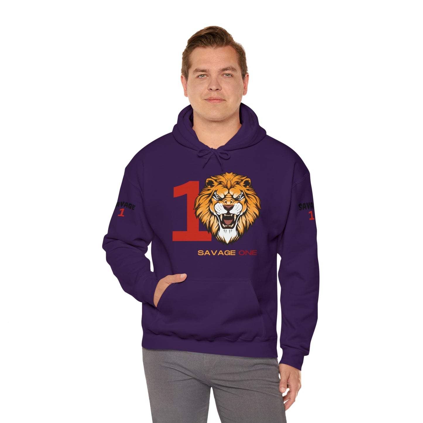 Savage ONE Sports Hooded Sweatshirt (Ultimate King Edition)