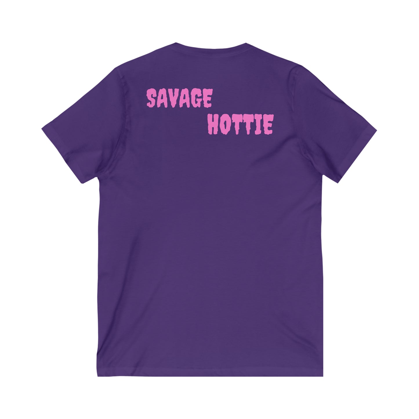 Savage HOTTIE Short Sleeve V-Neck Tee