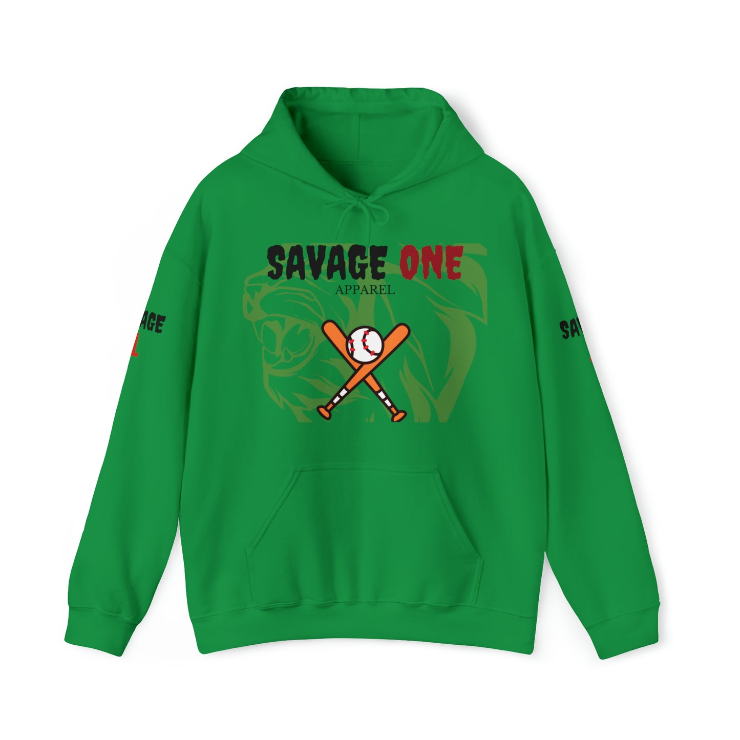 Savage ONE Sports Hooded Sweatshirt (Baseball)