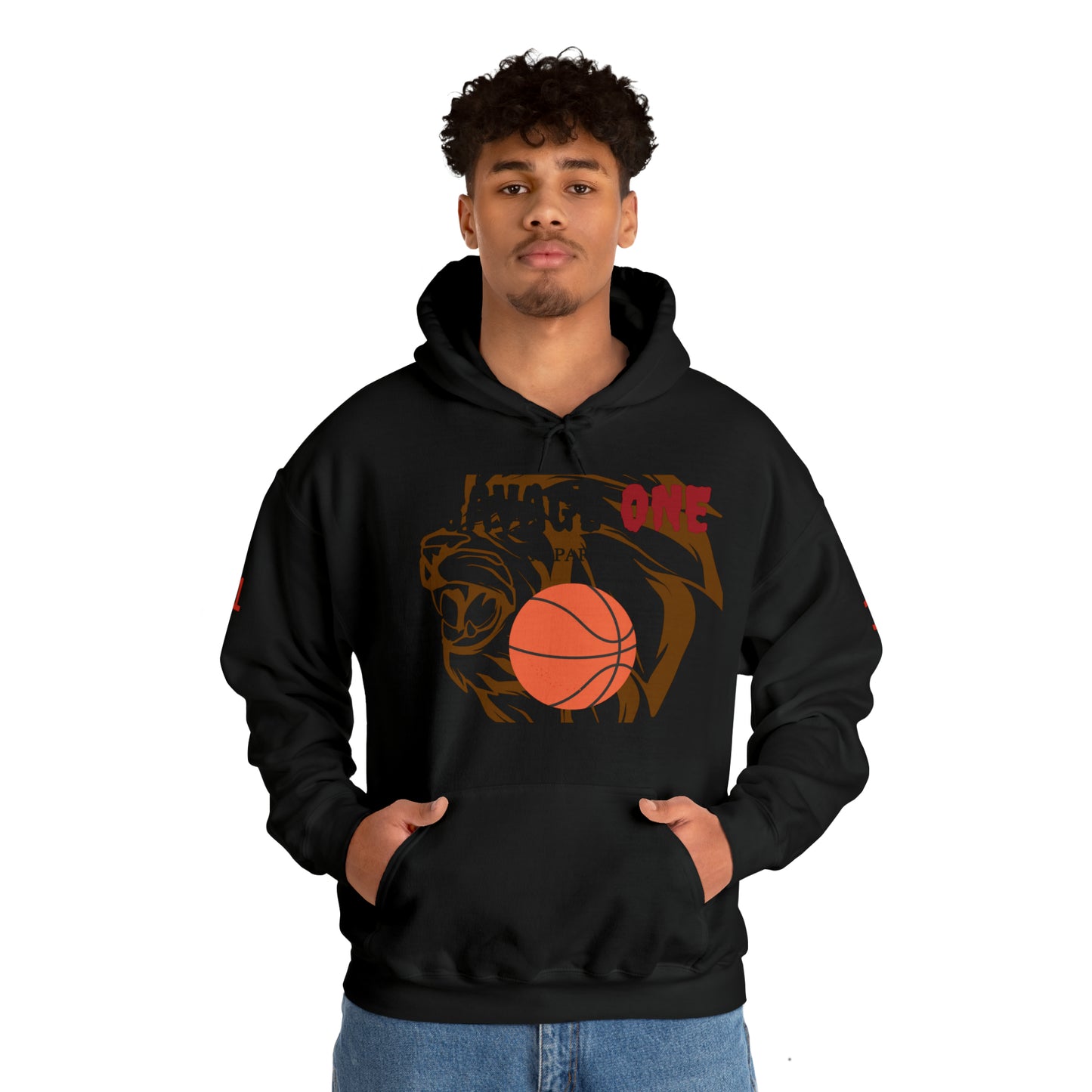 Savage ONE Sports Hooded Sweatshirt (Basketball)