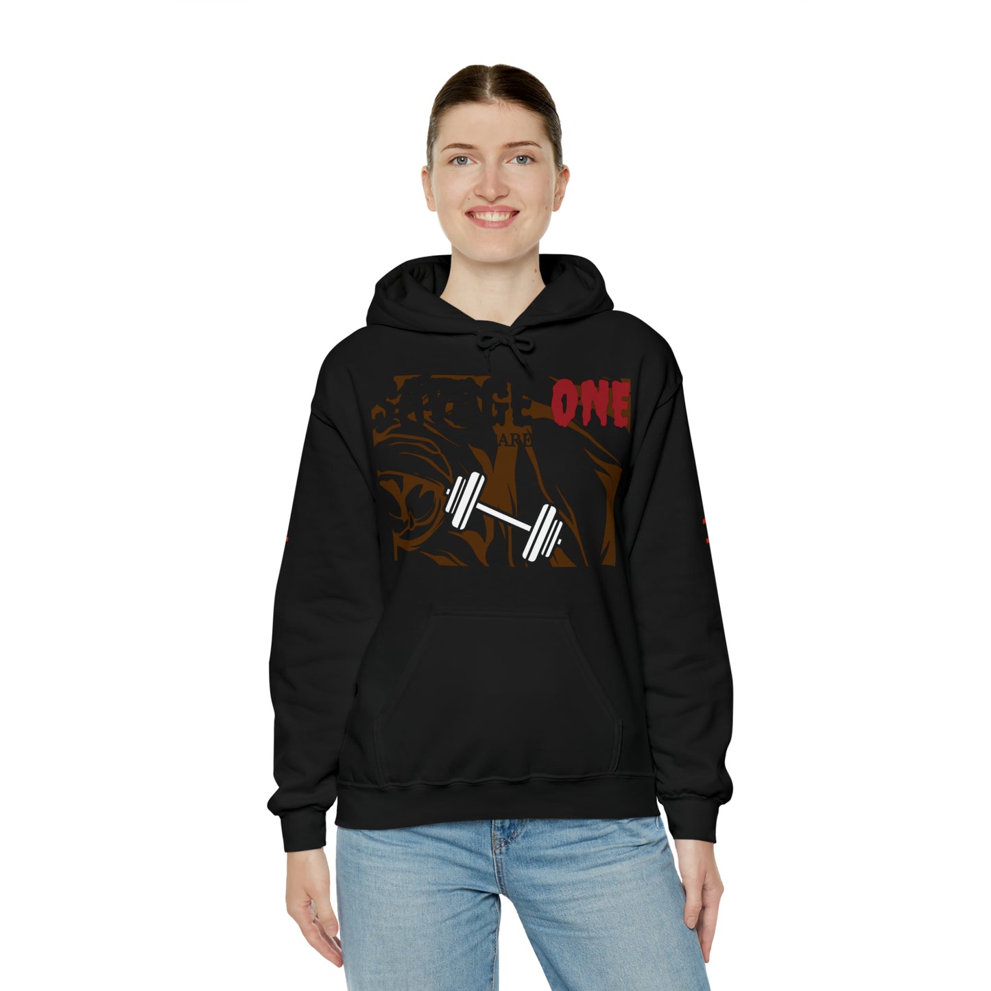 Savage ONE Sports Hooded Sweatshirt (Weightlifting)