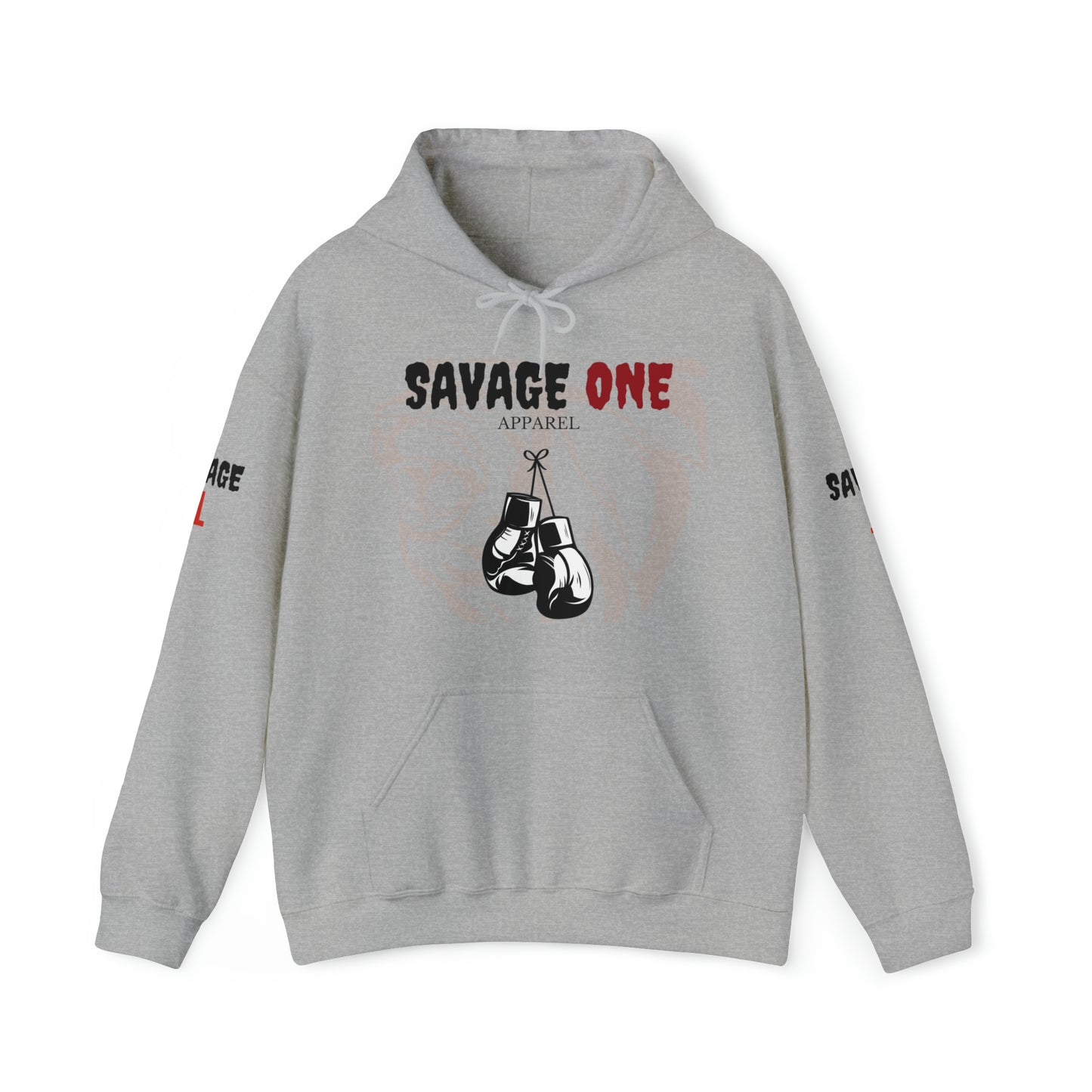 Savage ONE Sports Hooded Sweatshirt (Golden Gloves)