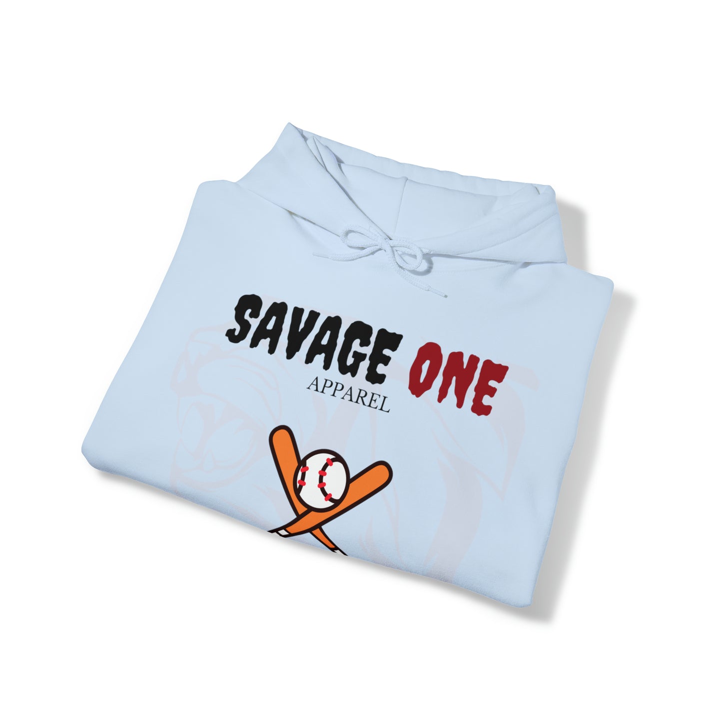 Savage ONE Sports Hooded Sweatshirt (Baseball)