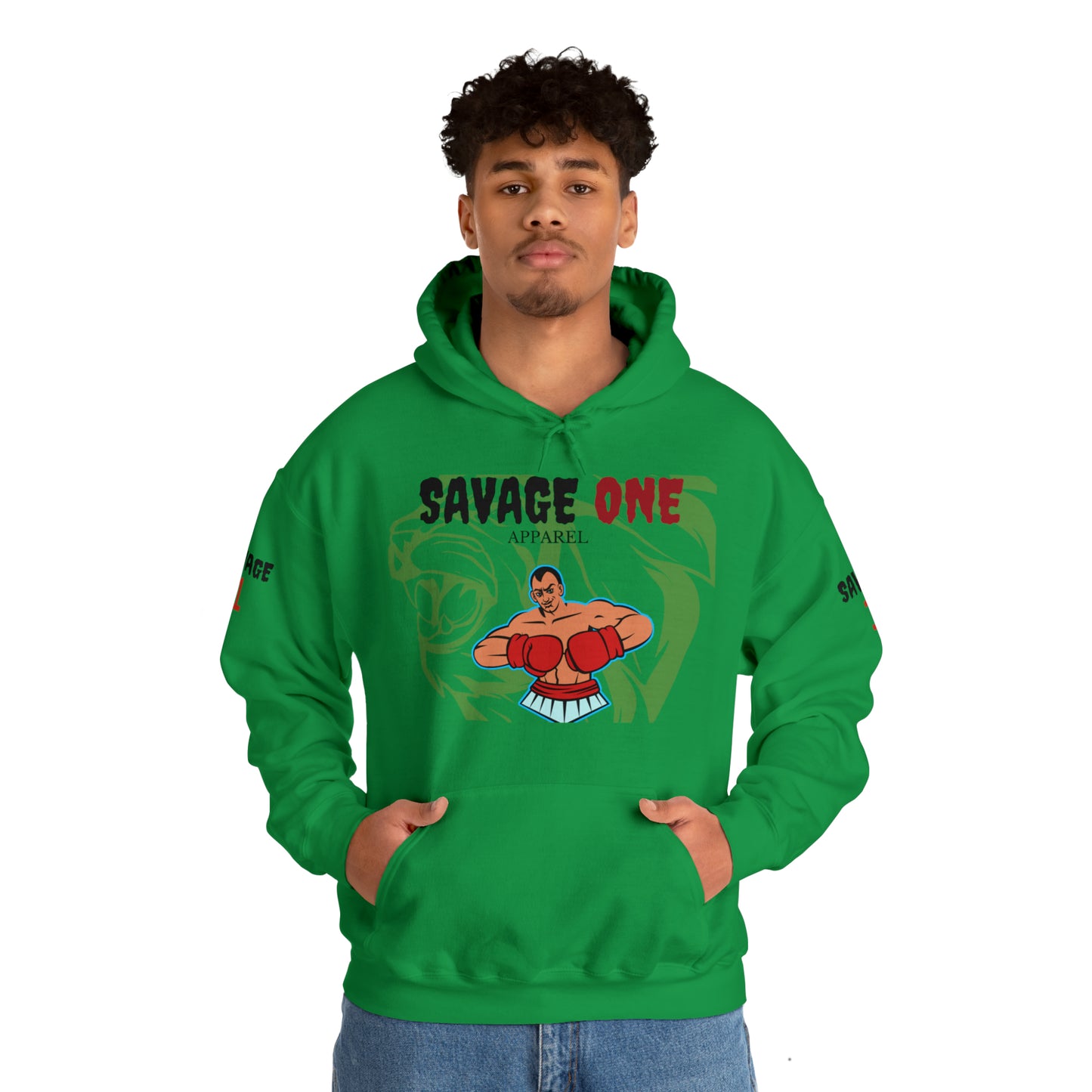 Savage ONE Sports Hooded Sweatshirt (Boxing)