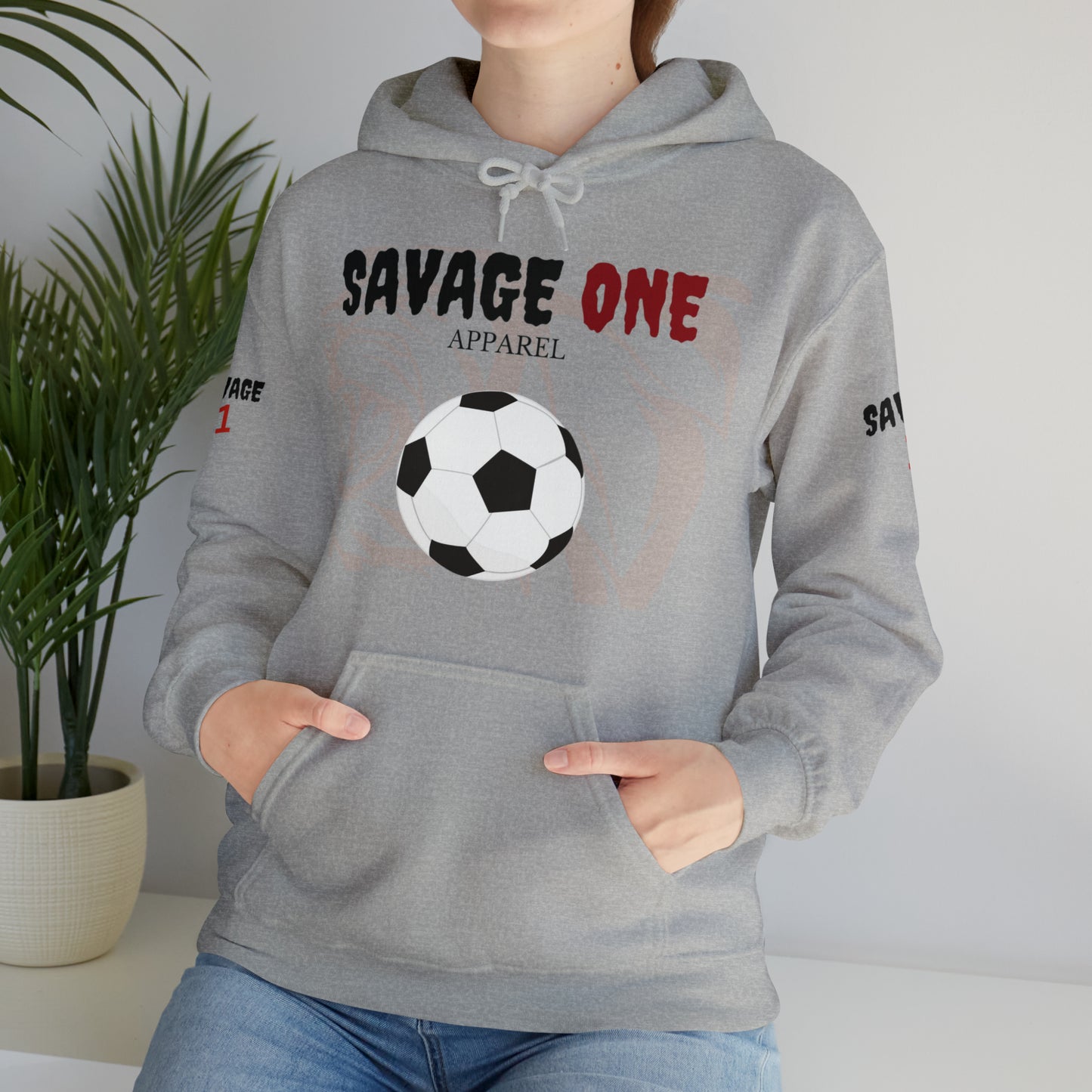 Savage ONE Sports Hooded Sweatshirt (Soccer)