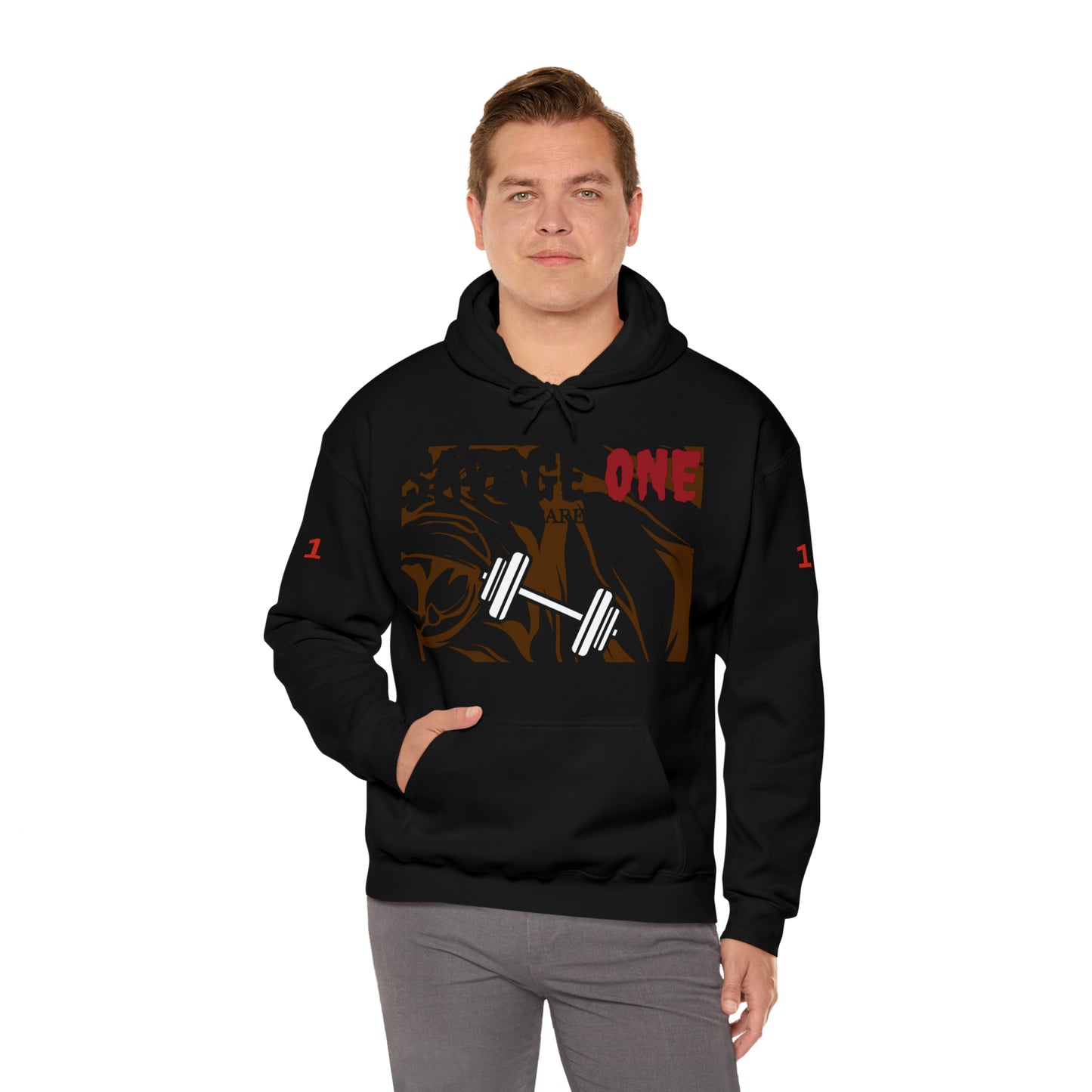 Savage ONE Sports Hooded Sweatshirt (Weightlifting)