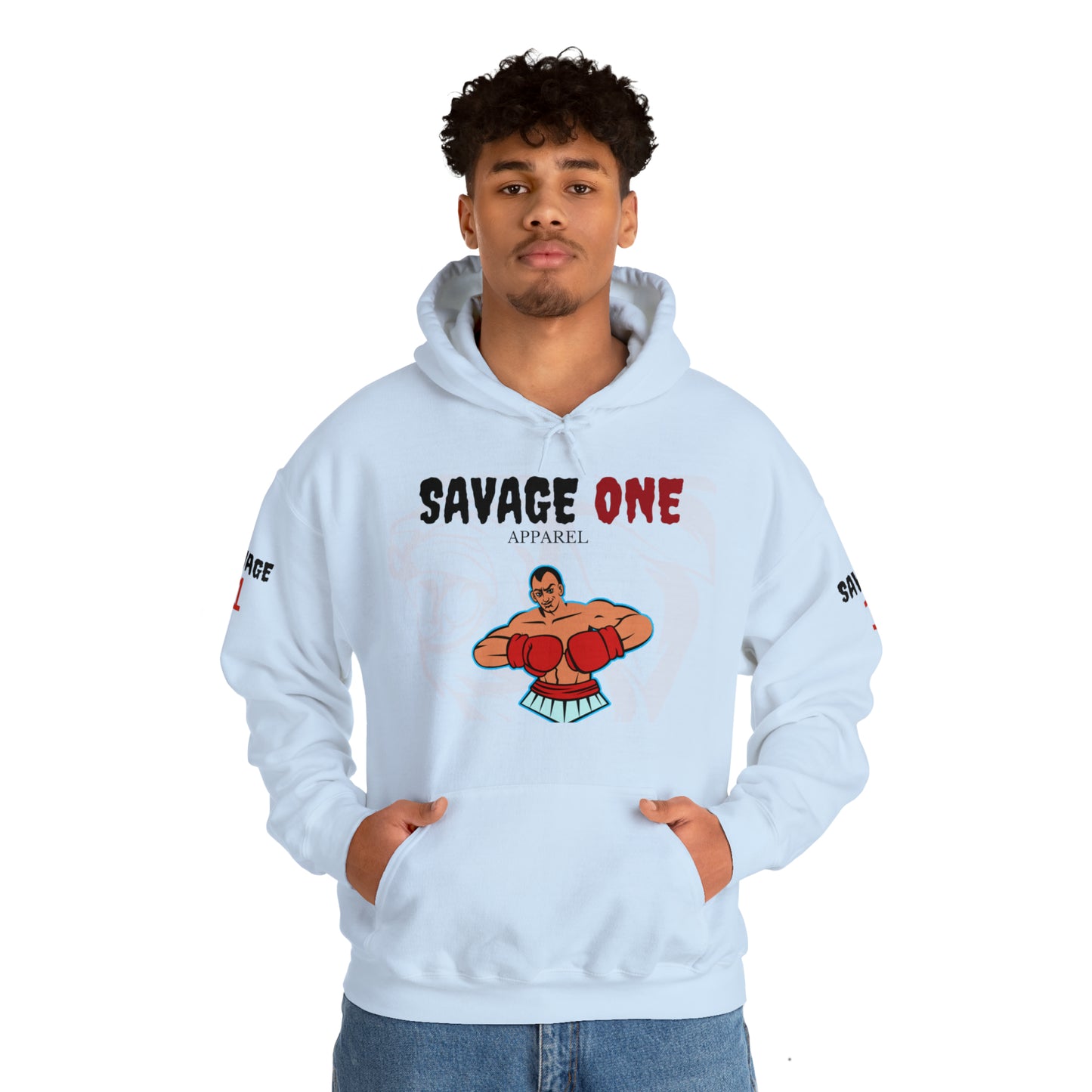 Savage ONE Sports Hooded Sweatshirt (Boxing)