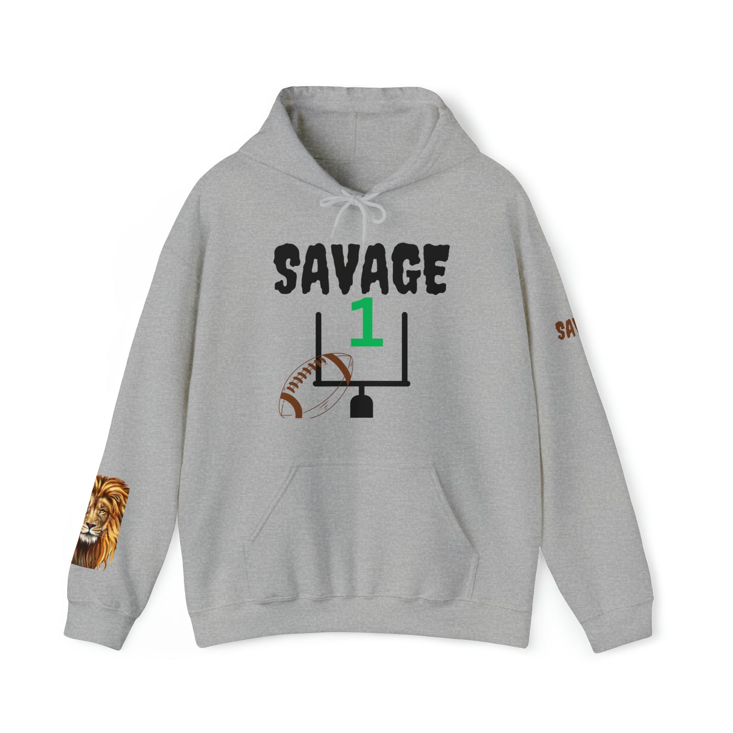 Savage ONE  Hooded Sweatshirt (Football Edition)