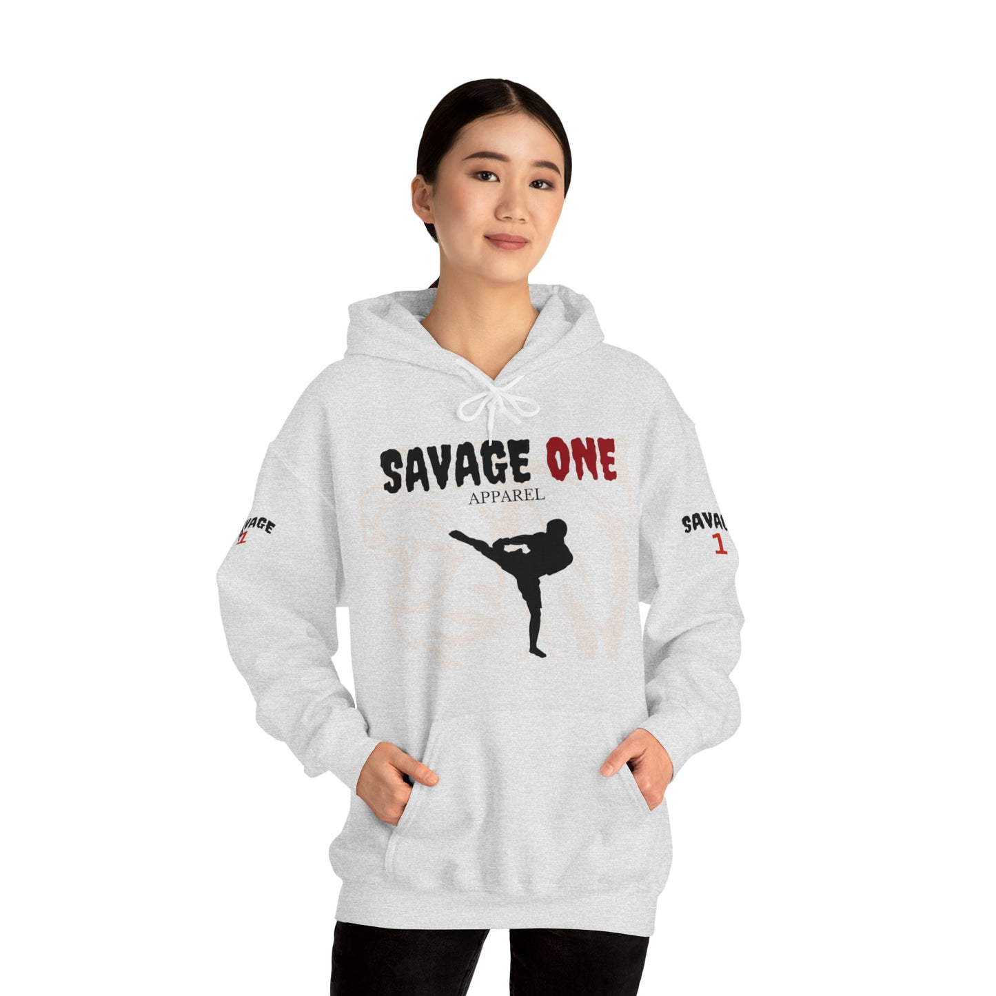 Savage ONE Sports Hooded Sweatshirt (Martial Arts)