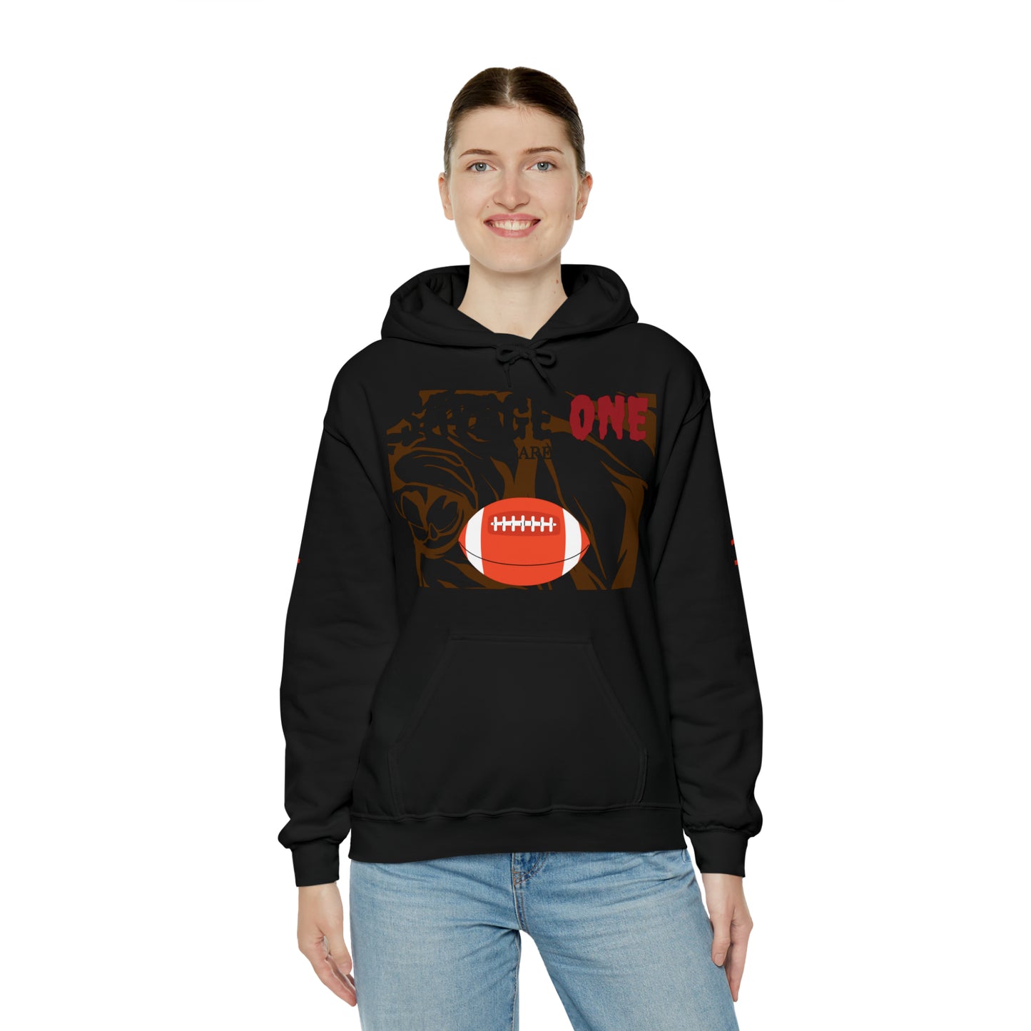 Savage ONE Sports Hooded Sweatshirt (Football)