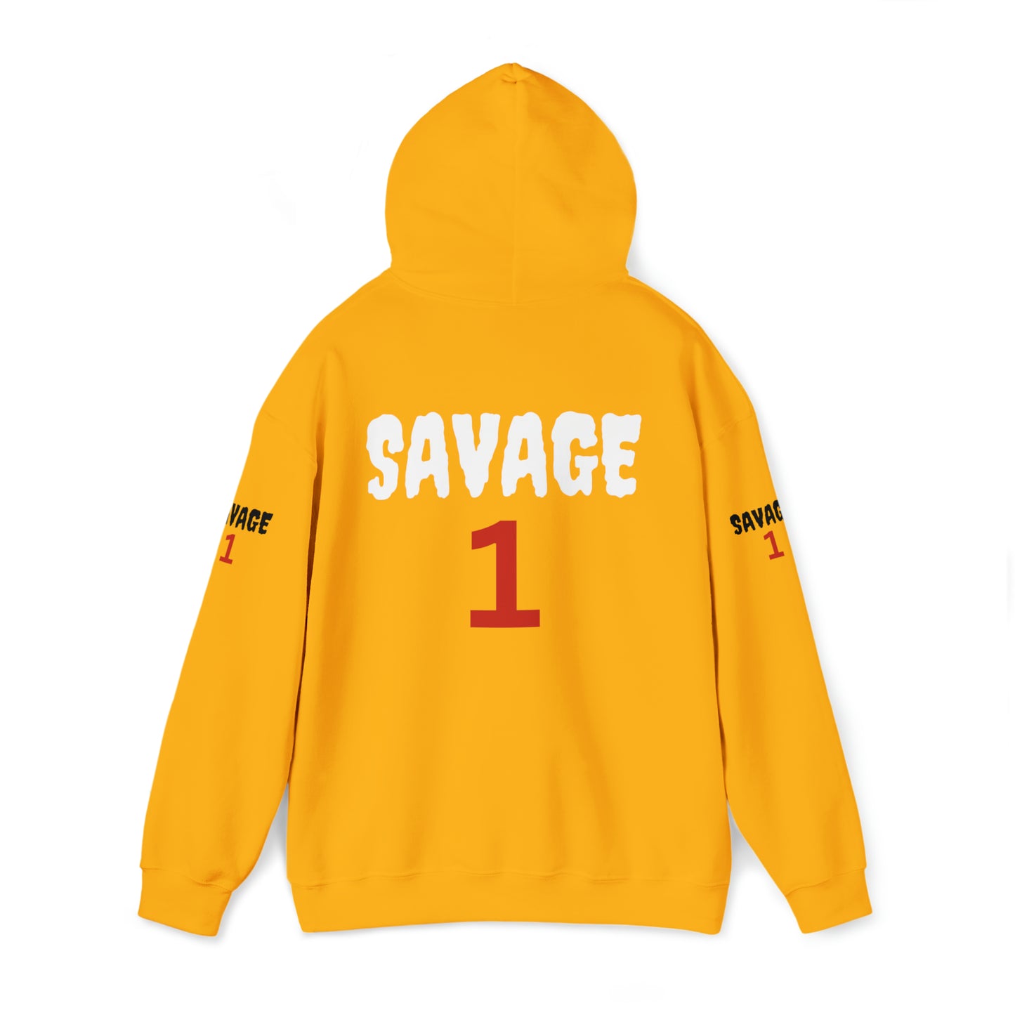 Savage ONE Sports Hooded Sweatshirt (Golden Gloves)