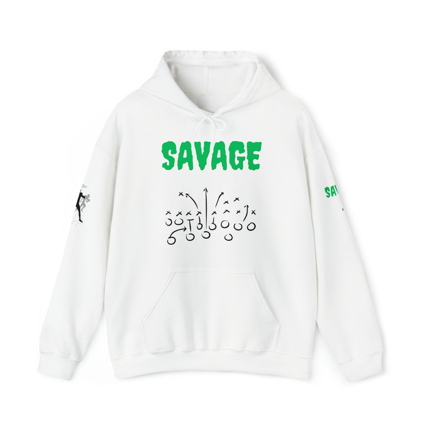 Savage ONE  Hooded Sweatshirt (Football Edition)