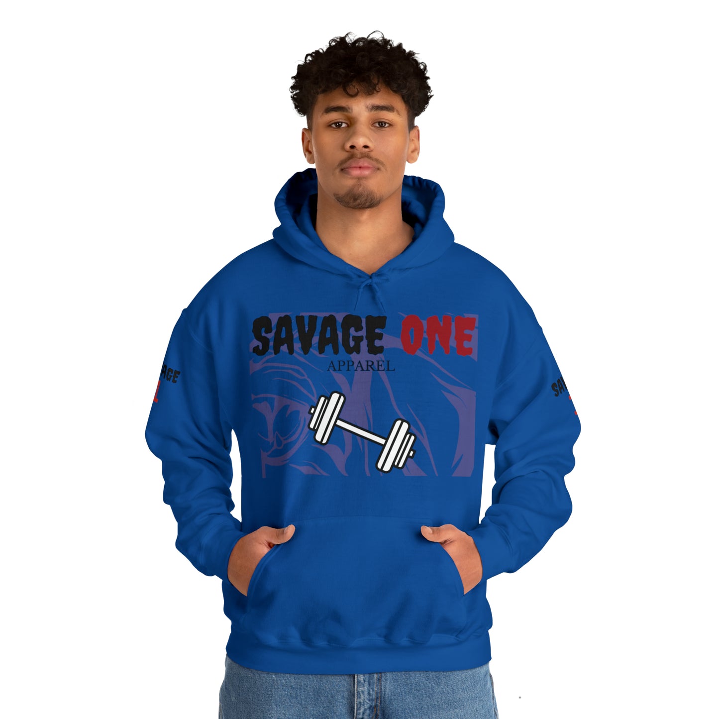 Savage ONE Sports Hooded Sweatshirt (Weightlifting)