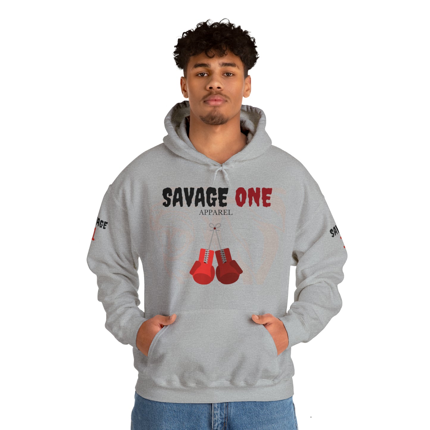 Savage ONE Sports Hooded Sweatshirt (Boxing)