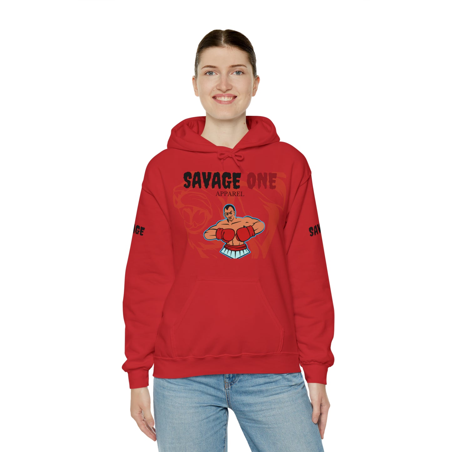 Savage ONE Sports Hooded Sweatshirt (Boxing)