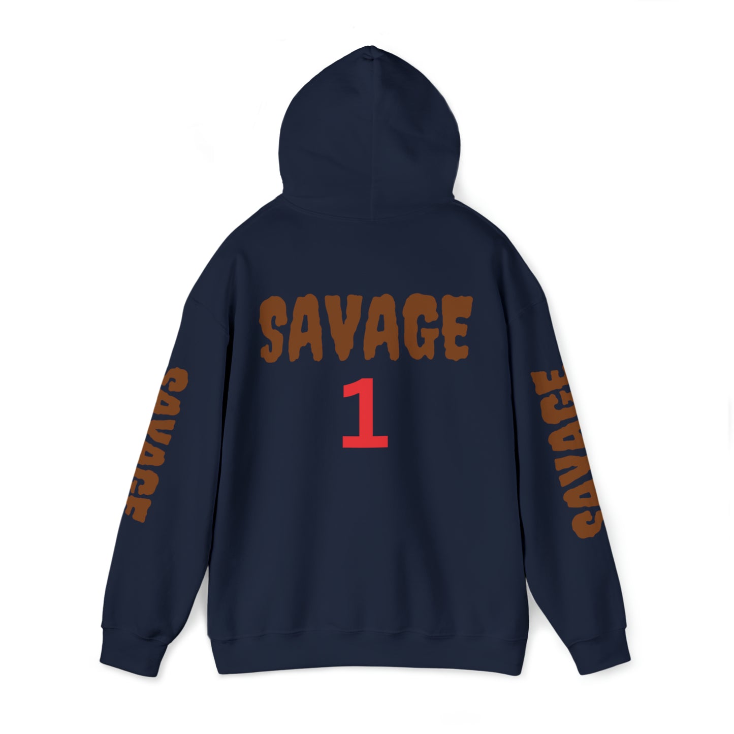 Savage ONE  Hooded Sweatshirt (B-Ball Edition)