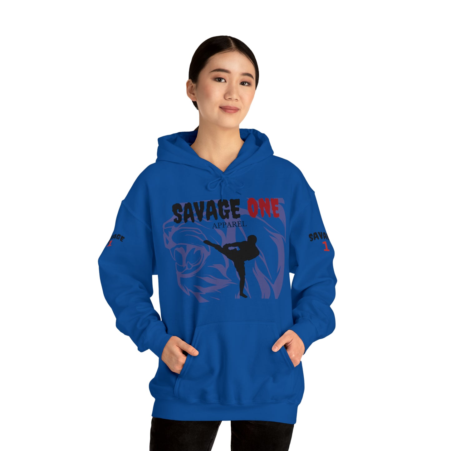 Savage ONE Sports Hooded Sweatshirt (Martial Arts)