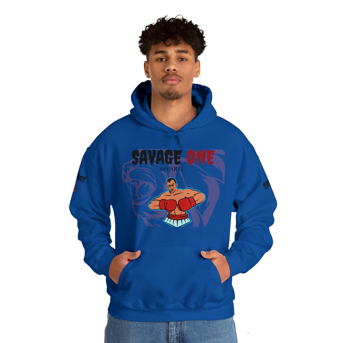 Savage ONE Sports Hooded Sweatshirt (Boxing)