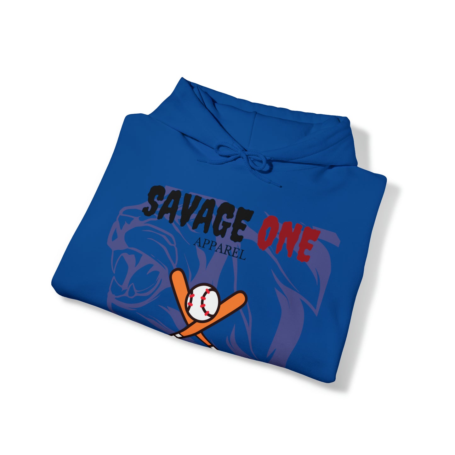 Savage ONE Sports Hooded Sweatshirt (Baseball)