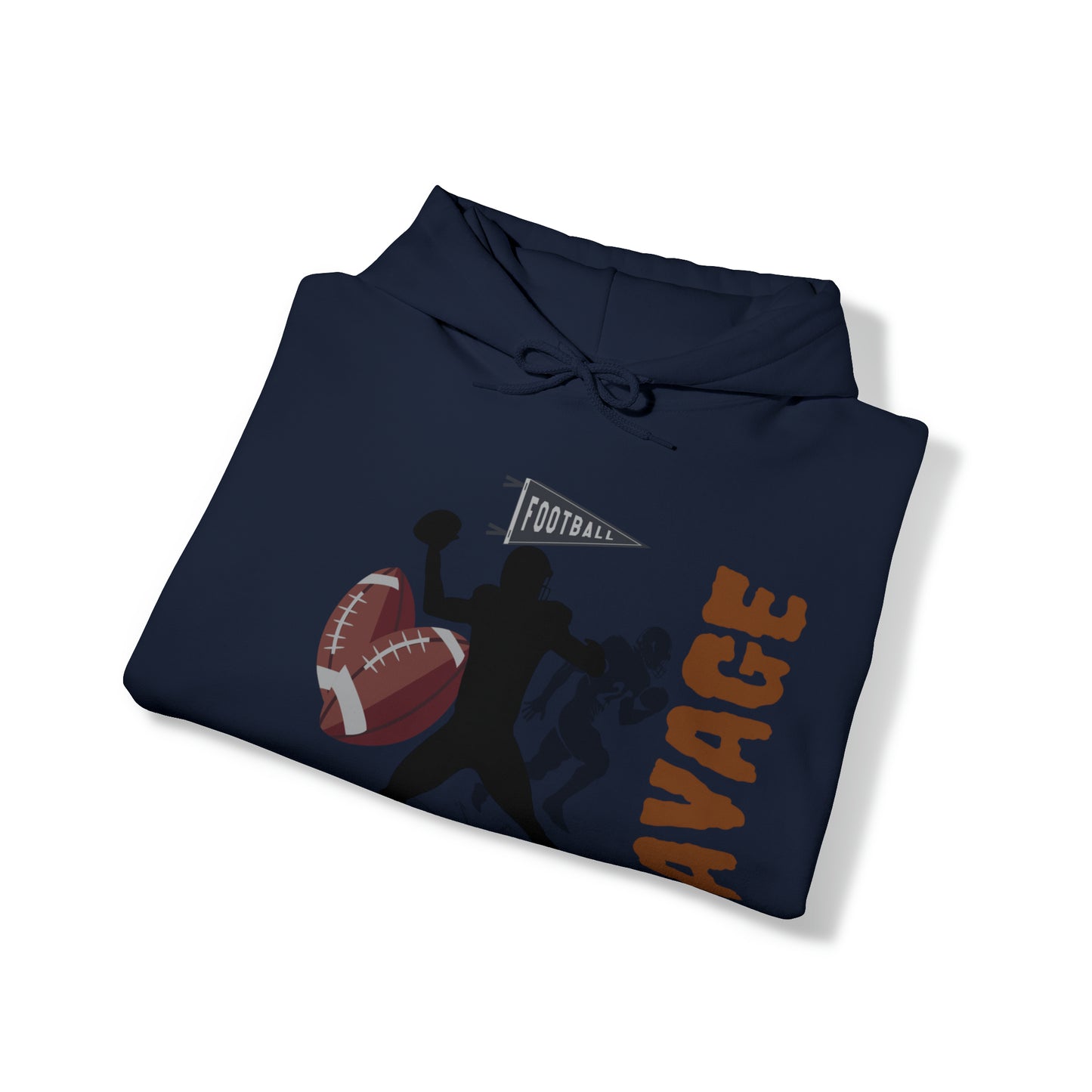 Savage ONE  Hooded Sweatshirt (Football Edition)