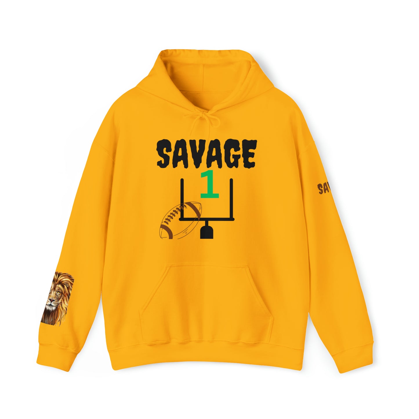 Savage ONE  Hooded Sweatshirt (Football Edition)