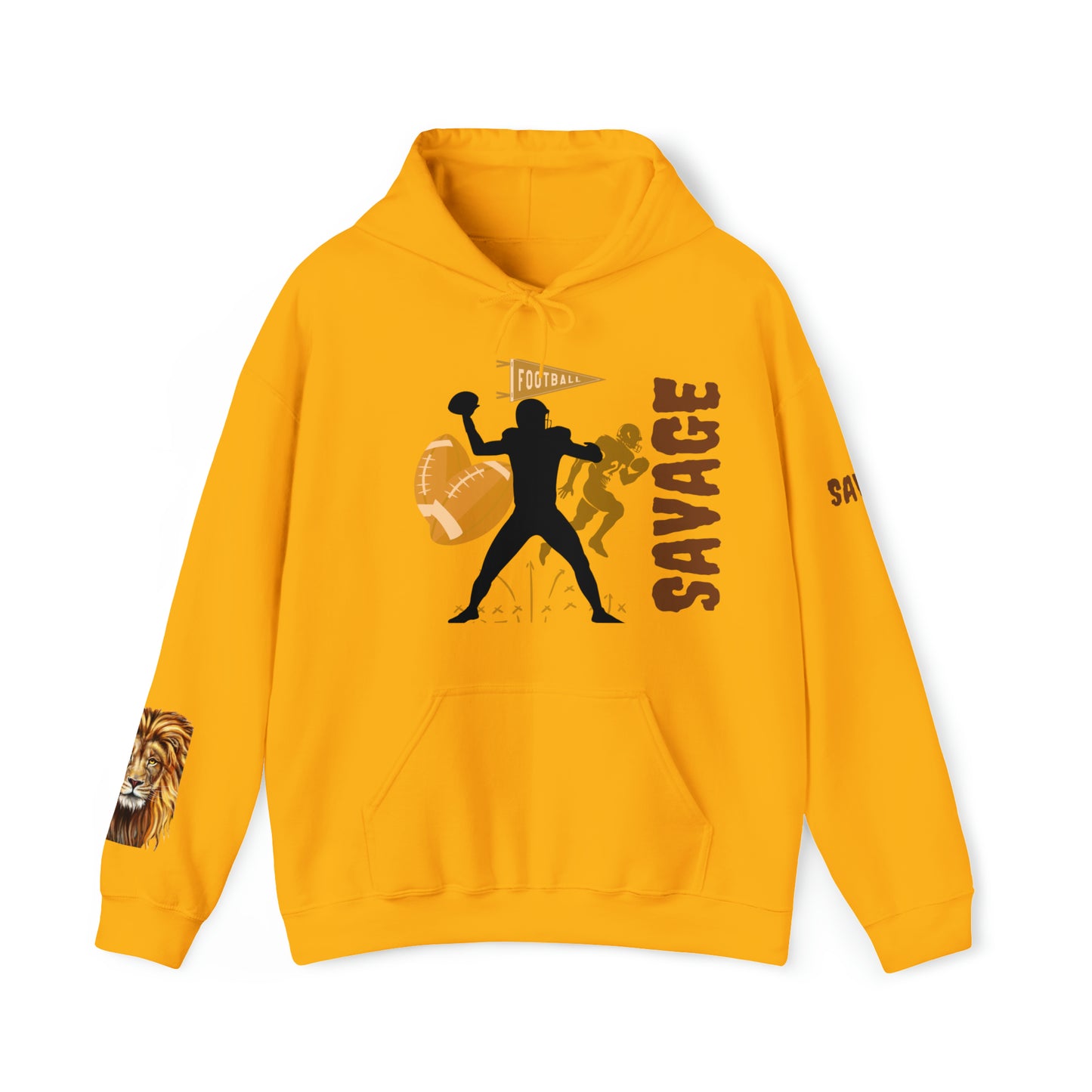 Savage ONE  Hooded Sweatshirt (Football Edition)